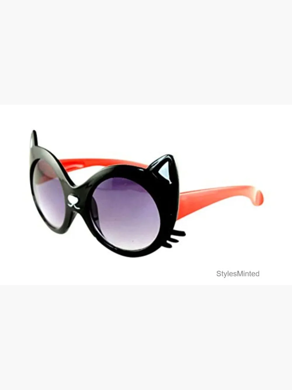 Kids Cat Strawberry Sunglasses - 3 Pack Toddler UV Protection Shades
